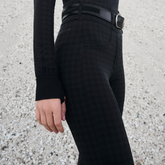 LeMieux Aspen Houndstooth Gigi Bregging in Black